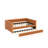 Full XL Size Upholstered Daybed With Trundle And LED-1231467976