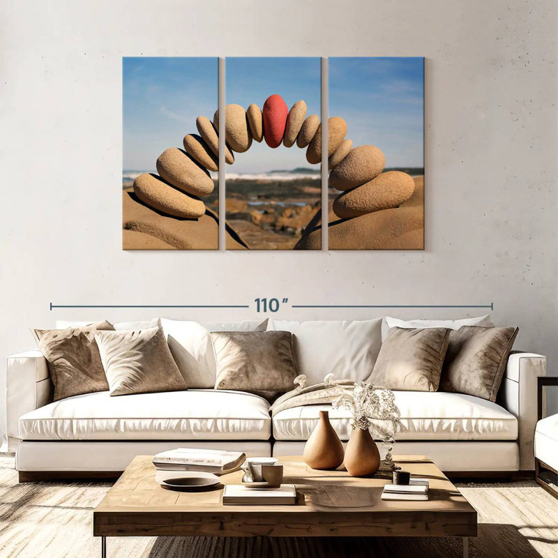 Gillard Beach Stone Arch, 48" H x 74" W