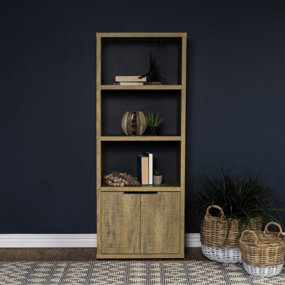 , Mango, 3 tablettes, tour média, collections, armoire à deux portes, étagères supplémentaires, accessoires aspect mangue, tablettes horizontales, livres, extras, cotes