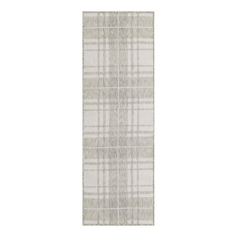 Tapis intérieur / extérieur Talih, Tapis de couloir 2 pi x 6 pi 1 po