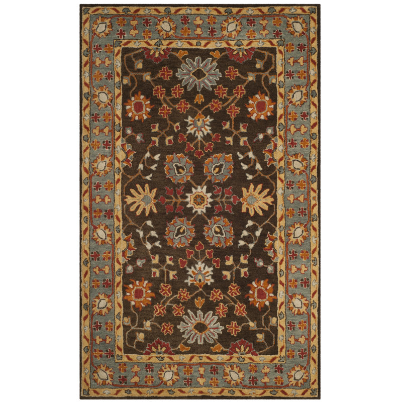 Cranmore Hand Tufted Wool Oriental Rug, Rectangle 6' x 9'