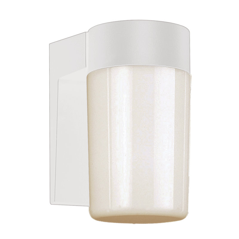 Lanterne murale d'extérieur Brodnax, Blanc