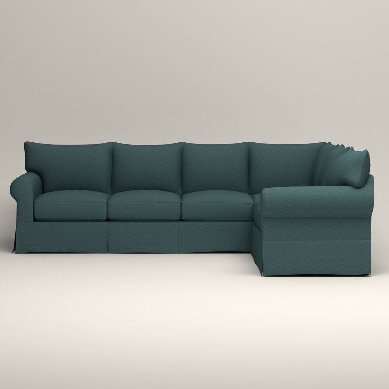 Amari Sectional, Right Hand Facing, Bayou Midnight Canvas