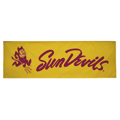 Sun Devils Vinyl Banner - Ncaa Licensed
