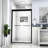 Double Sliding Shower Enclosure In Matte Black, 48" X 76" - Luxury Door With Tempered Glass And Adjustable Functionality Black W H Contemporary Included Accessories-121016728