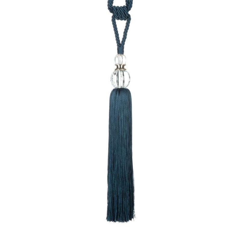 Loveday Fabric 35cm Curtain Tieback, Blue