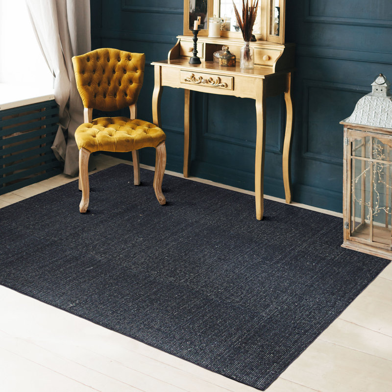 Stephani Solid Colour Hand Woven Area Rug, Rectangle 190 x 290cm