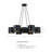 Fleur Oasis 7-Light Dimmable Cluster Chandelier