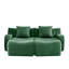 Soft Teddy Fabric Boneless Sofa,Anti-Slip Design,Assembly Chaise Lounge Curved Armrests Ergonomic Support 32D High Density Sponge,For Living Rooms Bedrooms,Camel-137139620