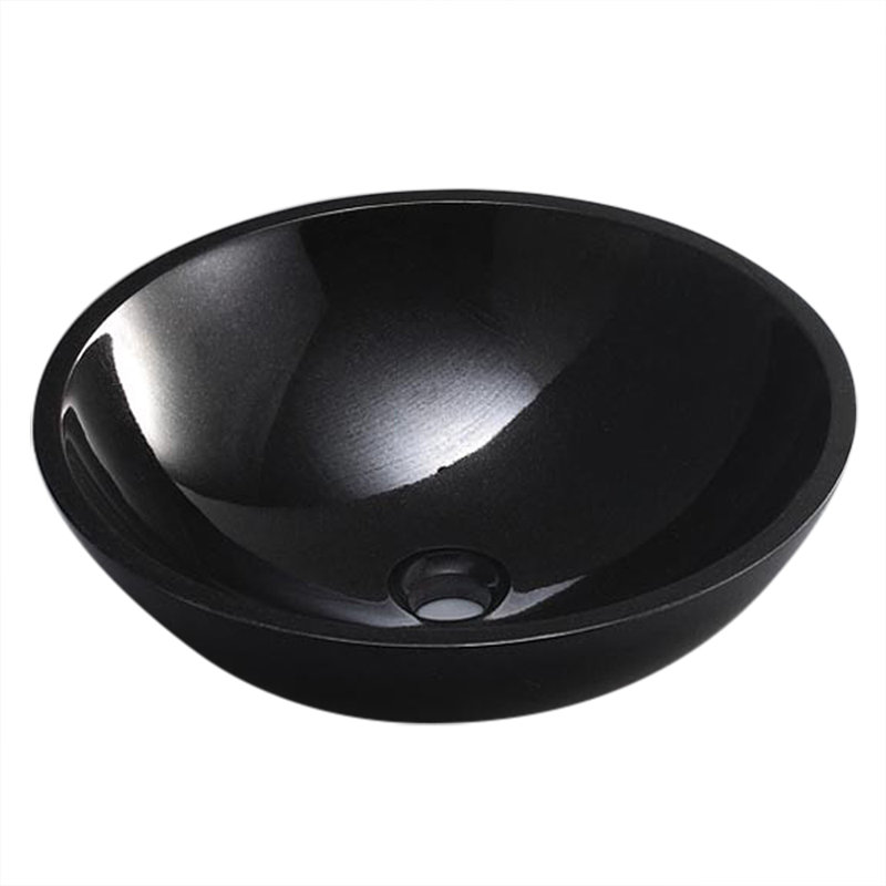 Lavabo de salle de bain vasque circulaire Obelisk