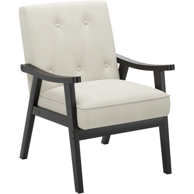 Fauteuil capitonné large de 23,4 po Kyrion