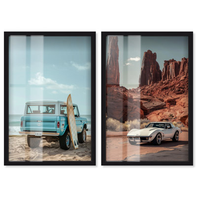 «Classic Cars Travel Set» par Art Remedy