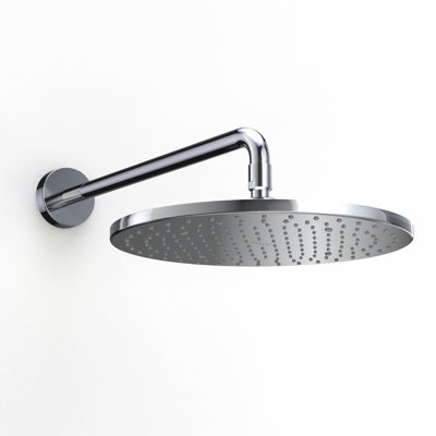 Pomme de douche ronde à simple jet de 2,5 pouces par minute TOTO® G Series® avec COMFORT WAVE®, chrome poli