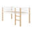 Wooden Loft Bed With Ladder