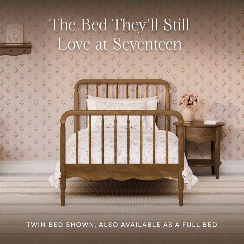 Liberty Bed, Twin, Natural Walnut