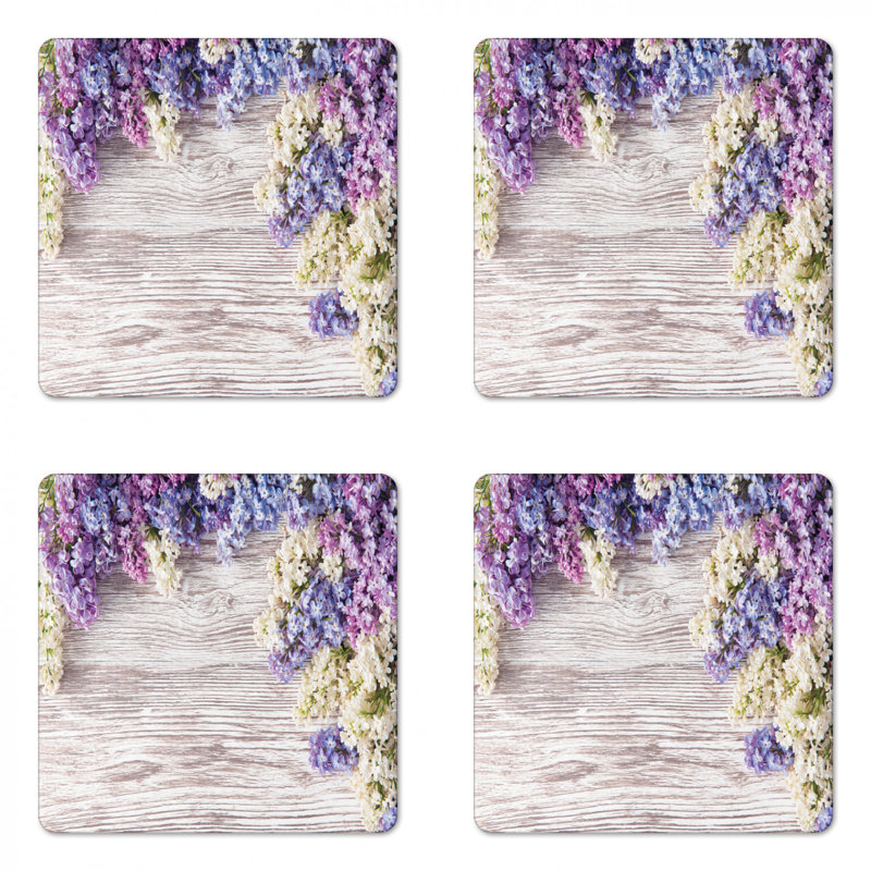 Square 4 Piece Coaster Set