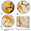 Forêt de bois de bouleau beige et jaune I - arbre, art mural-807832642-807832640