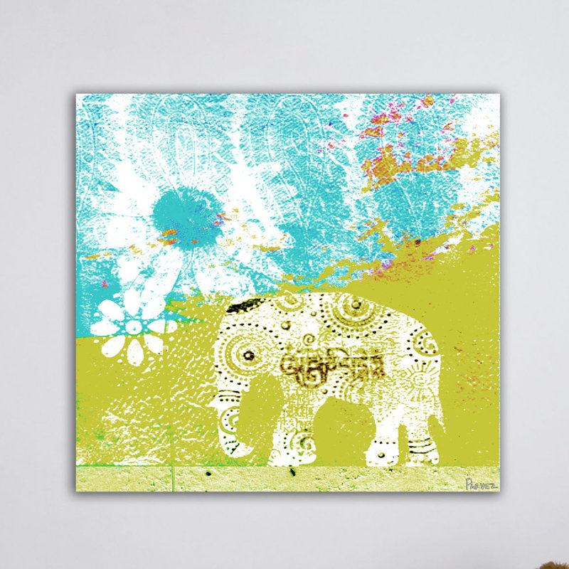 Parvez Taj - Wrapped Canvas Painting, 81cm H x 81cm W x 5cm D