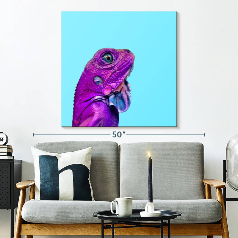 Crowle Lizard, 33" H x 33" W