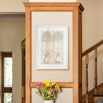 "fresco floral i" par paul cezanne-reproduction d’art sur papier encadrée