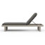 Leroy Outdoor Teak Chaise Lounge-358974384-358974385