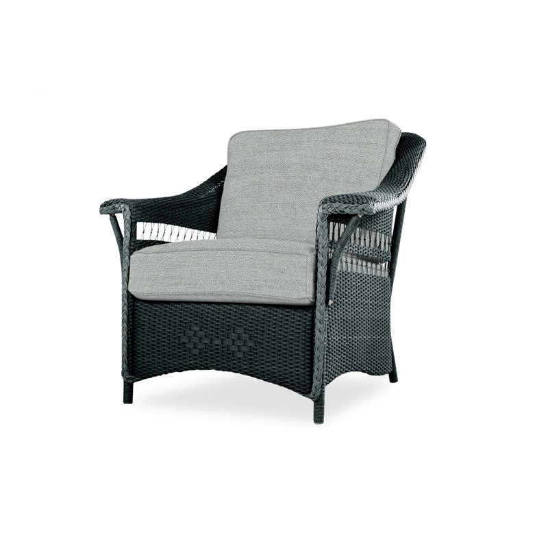 Nantucket Outdoor Lounge Chair, Remy Shadow, Mink