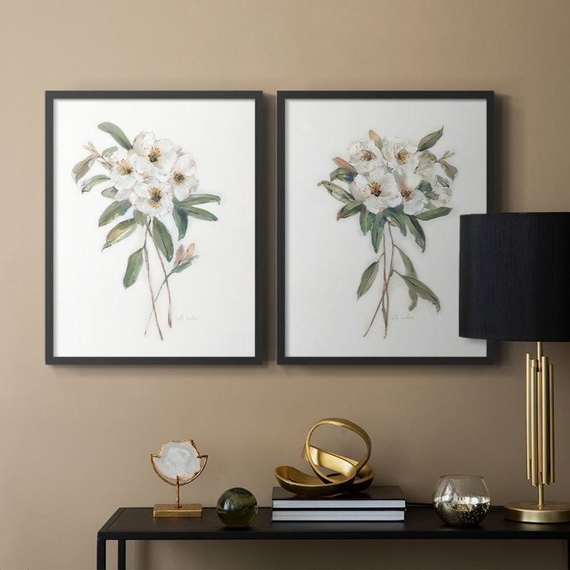 Impression encadrée Mountain Laurel I-Premium - prête à être accrochée - aucun clou requis - aucun clou requis