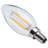 4.5 Watt LED B11 3000K-2000K Warm Dimming Candelabra Base Clear Finish-118527435