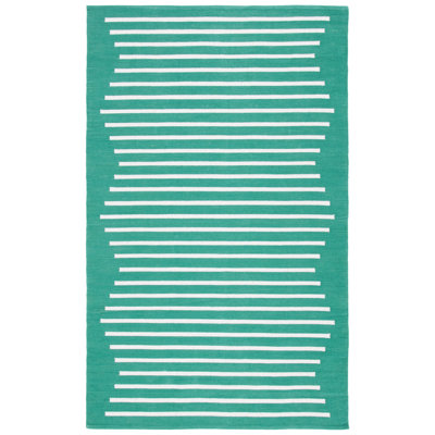 Estie Hand Woven Cotton Striped Rug