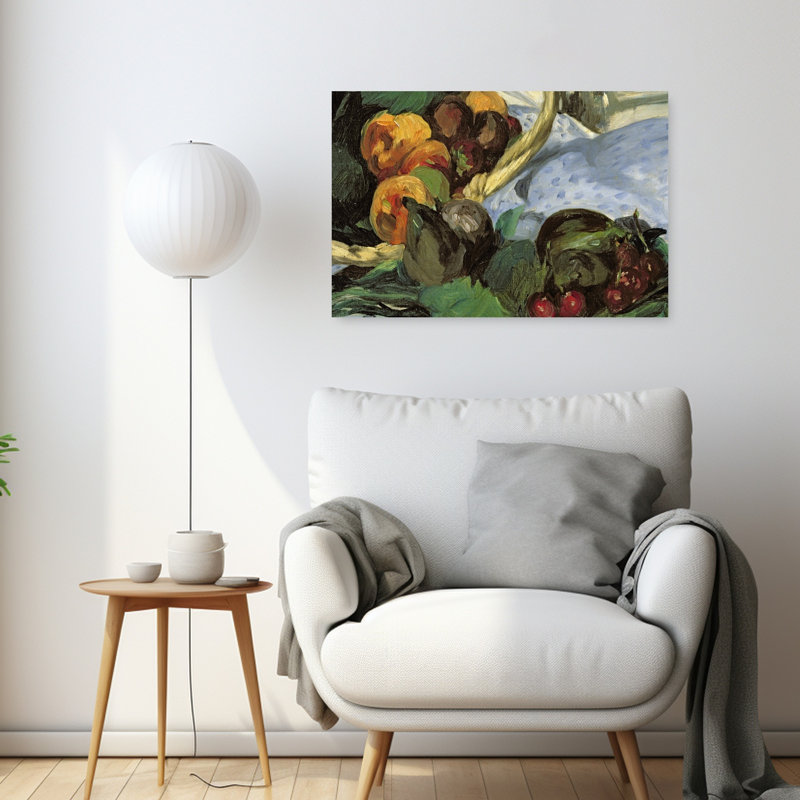 Déjeuner sur l'Herbe, 1863 Impressionniste Impressionniste Abstrait Contemporain Fruit Landscape Wall Art Print