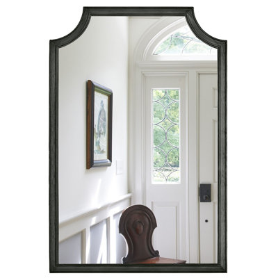 Mikye Solid Wood Rectangle Mirror