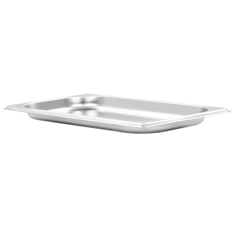 Stainless 2L Steel Pan, 2cm H x 32.5cm W x 17.6cm D