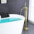 1 Handle Floor Waterfall Faucet with Diverter-64848897