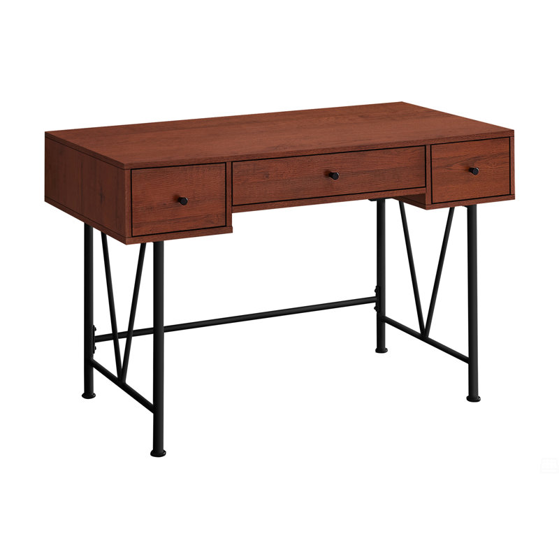 Bureau d'ordinateur, bureau personnel, ordinateur portable, tiroirs de rangement, L 48 po