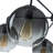 5-Light Hand-Blown Gradient Glass Globe Chandelier