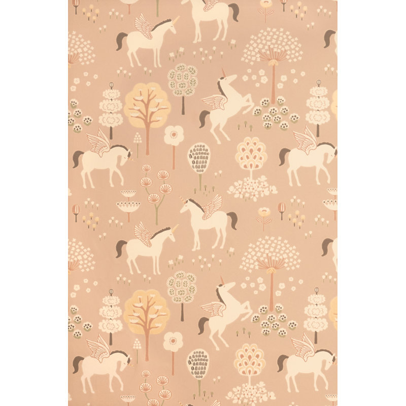 Wallpaper True Unicorns, Pink