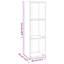 Kylynne 114cm H x 36cm W Standard Bookcase-1946414408