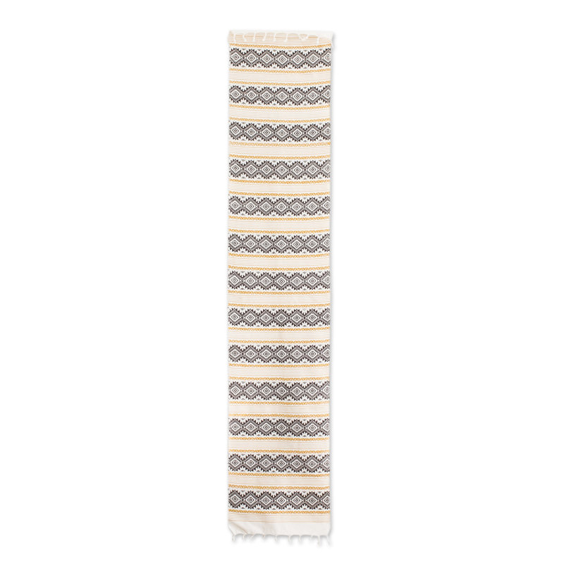 Handmade Striped Table Runnner