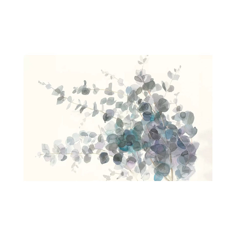 « Parfumé Sprig I » par Danhui nai, reproduction d’art, Toile tendue, Pas de tapis, H 12 po x l 18 po x 1,5 po