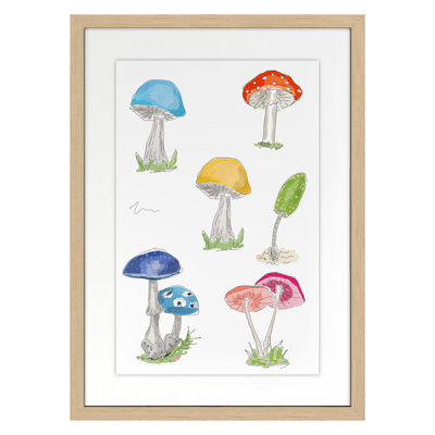 Peinture «Mushroom 2» par Dana Gibson