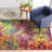 Corlenzo Washable Abstract Indoor Rug-416476683