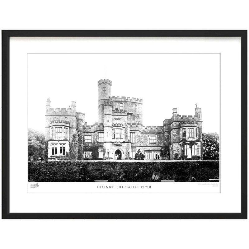 Hornby, The Castle C1910 - Single Picture Frame Print, 60cm H x 80cm W x 2.3cm D