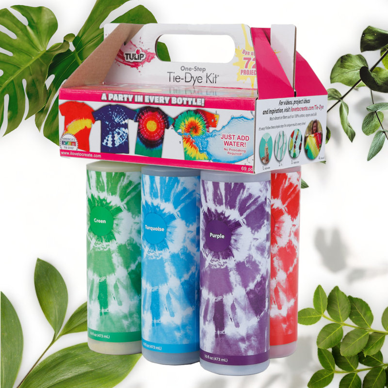 Vibrant Tie-Dye Kit 6 Colors 16oz Large