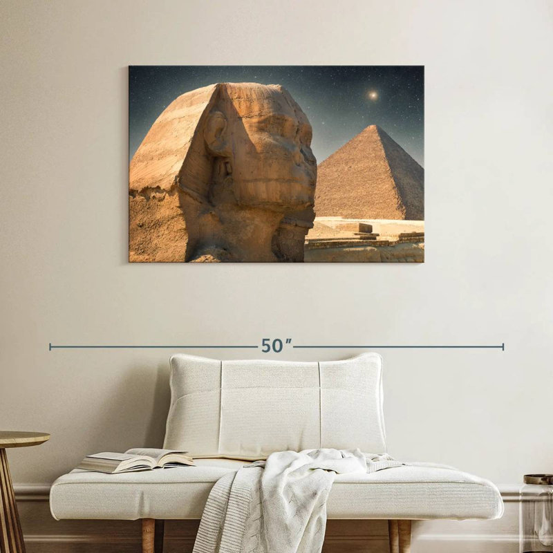 Adella Sphinx, 26" H x 39" W