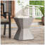 Table d'appoint d'extérieur en béton léger