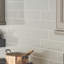 Carrelage mural en céramique brillante 4 po x 16 po Se segment Stone