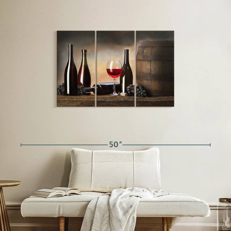 Yarlin Wine From The Cellar, 24" H x 38" W
