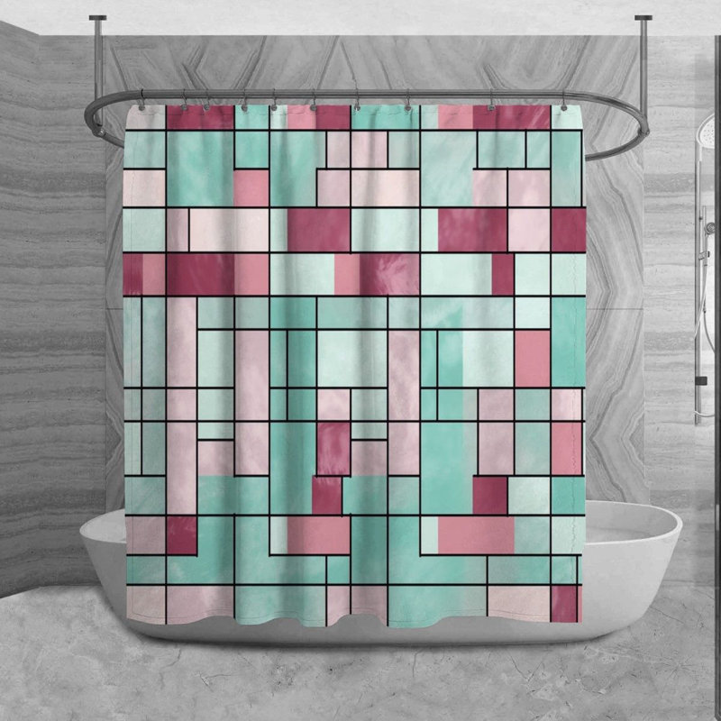 Rideau de douche Isolt, H 84 po x l 70 po