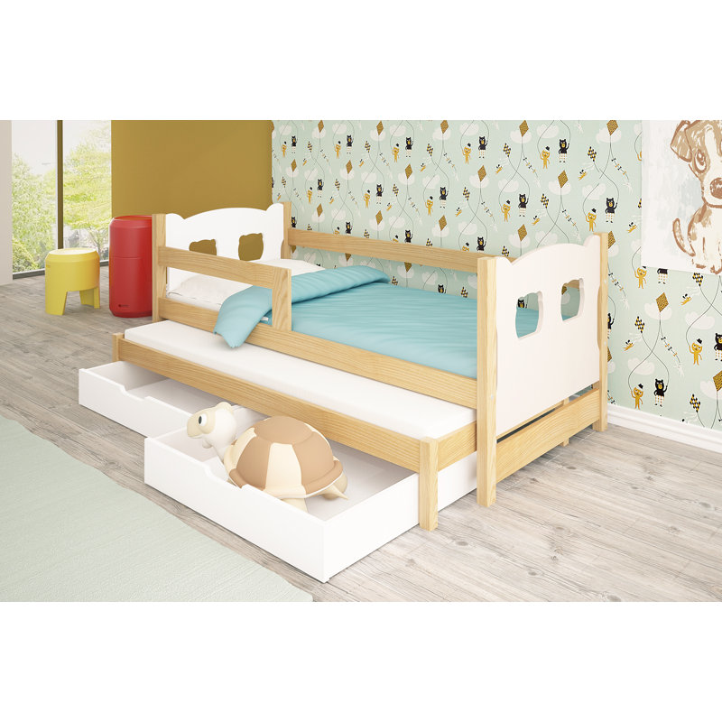 Herluf Kids Bed by Harriet Bee, Pink