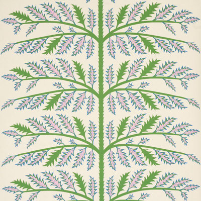 Papier peint Schumacher x Neisha Crosland Thistle